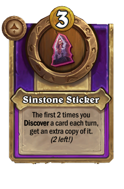 Sinstone Sticker