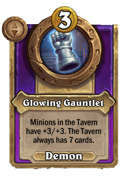 Glowing Gauntlet
