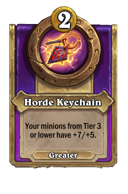 Horde Keychain