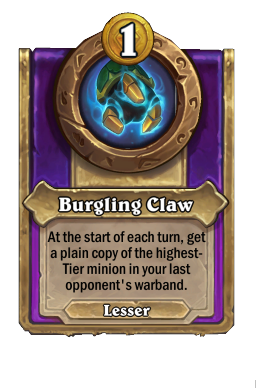 Burgling Claw