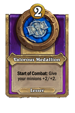 Valorous Medallion