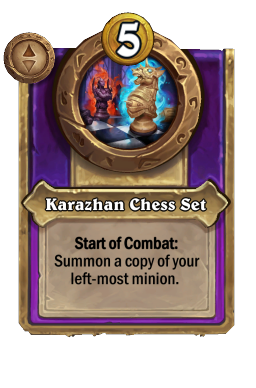 Karazhan Chess Set