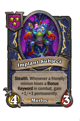 Implant Subject