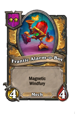 Frantic Alarm-o-Bot