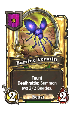 Buzzing Vermin (Golden)