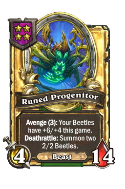 Runed Progenitor (Golden)