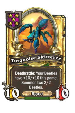 Turquoise Skitterer (Golden)