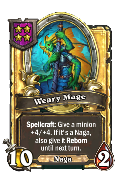 Weary Mage (Golden)