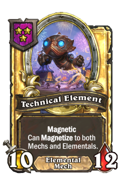 Technical Element (Golden)