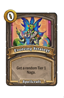 Evolving Strategy