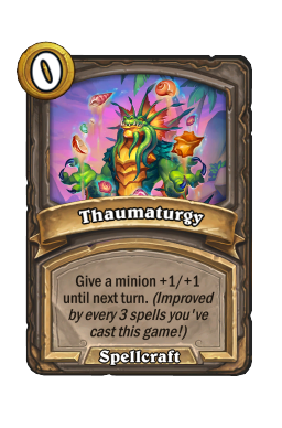 Thaumaturgy