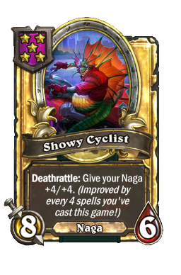 Showy Cyclist (Golden)