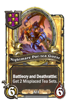 Nightmare Par-tea Guest (Golden)