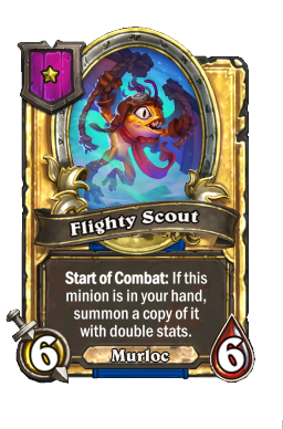 Flighty Scout (Golden)