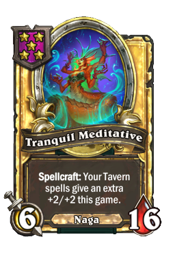 Tranquil Meditative (Golden)
