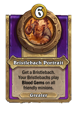 Bristlebach Portrait