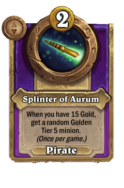 Splinter of Aurum