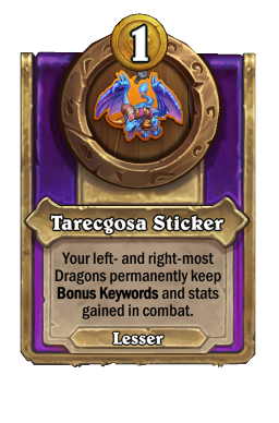 Tarecgosa Sticker