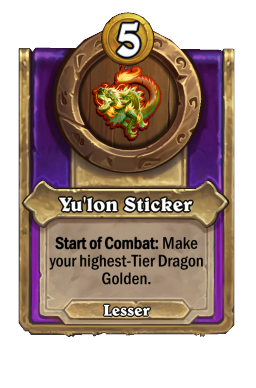Yu'lon Sticker
