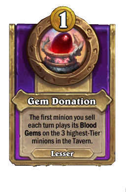 Gem Donation