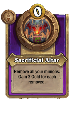 Sacrificial Altar