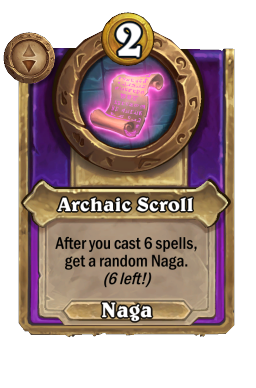 Archaic Scroll