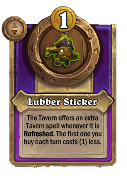 Lubber Sticker