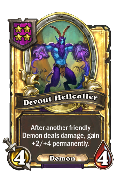 Devout Hellcaller (Golden)