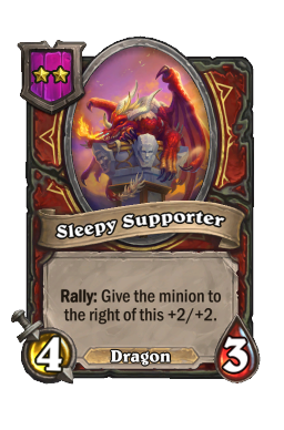 Sleepy Supporter