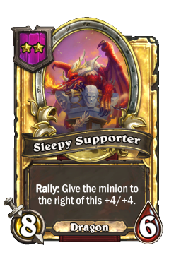 Sleepy Supporter (Golden)