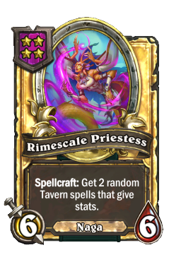 Rimescale Priestess (Golden)