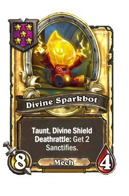 Divine Sparkbot (Golden)