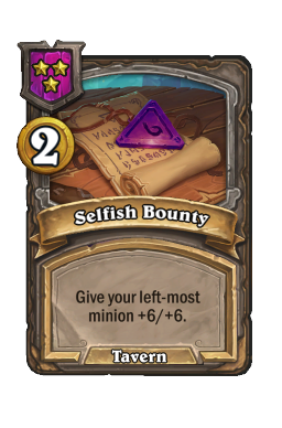 Selfish Bounty