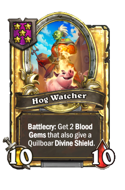 Hog Watcher (Golden)