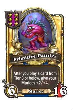 Primitive Painter (Golden)