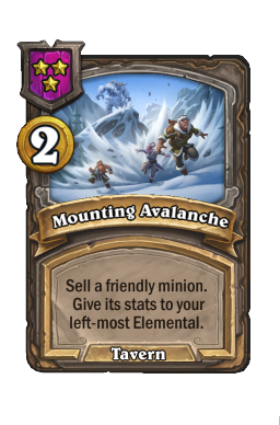 Mounting Avalanche