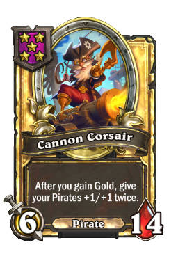 Cannon Corsair (Golden)
