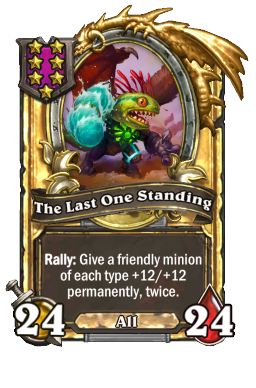 The Last One Standing (Golden)