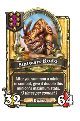 Stalwart Kodo (Golden)