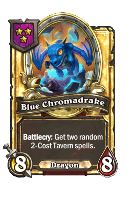 Blue Chromadrake (Golden)