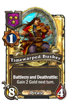 Timewarped Busker (Golden)