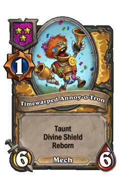 Timewarped Annoy-o-Tron