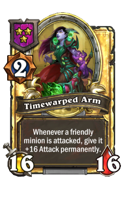 Timewarped Arm (Golden)