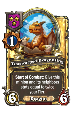 Timewarped Dragonling (Golden)