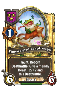 Timewarped Leapfrogger (Golden)