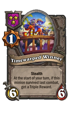 Timewarped Winner