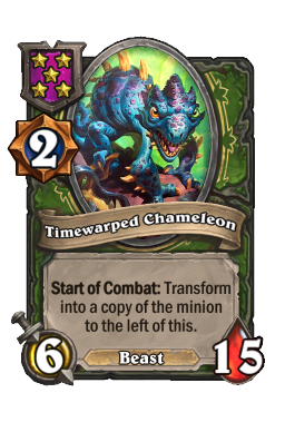 Timewarped Chameleon