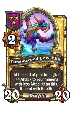 Timewarped Low-Flier (Golden)