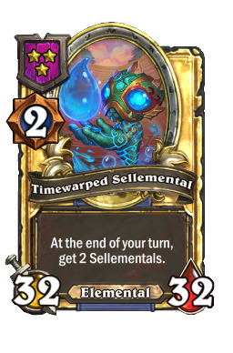Timewarped Sellemental (Golden)