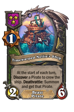 Timewarped Nellie's Ship